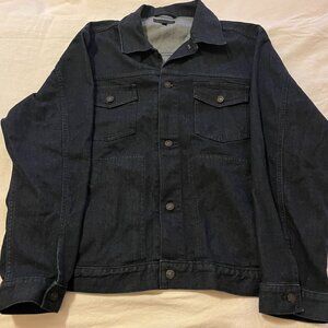 Uniqlo Dark Denim Trucker Jacket
